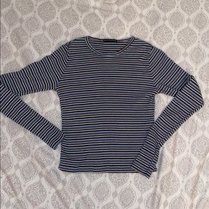 brandy melville striped long sleeve